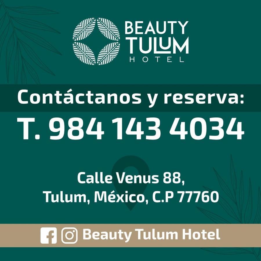 Hotel Beauty Tulum Zewnętrze zdjęcie